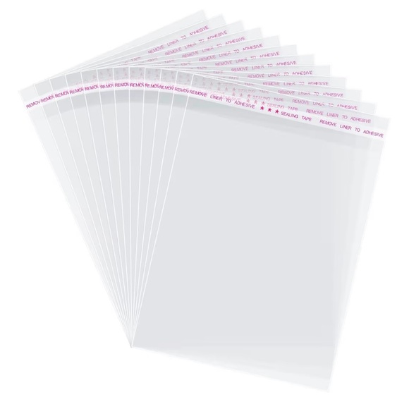 Other - (25) 5x7 Clear Self-Sealing Bags